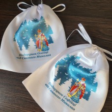 Мішечок для подарунків від Святого Миколая Ліс Мішечок для подарунків від Святого Миколая Ліс