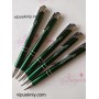Іменна ручка зелена